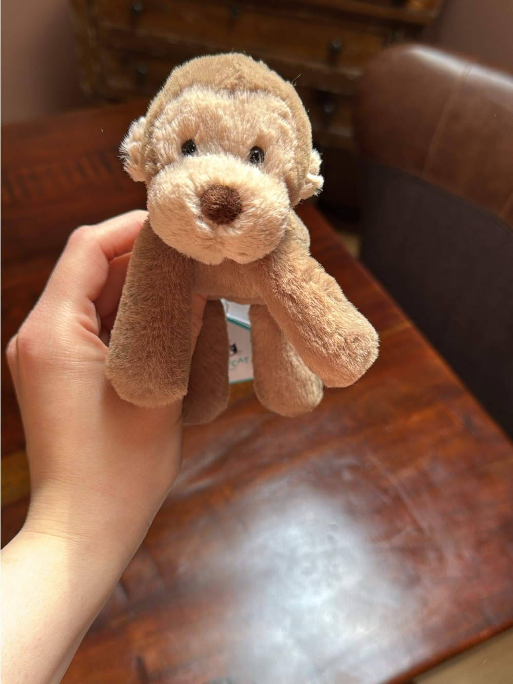 Jellycat Tiny Smudge Monkey